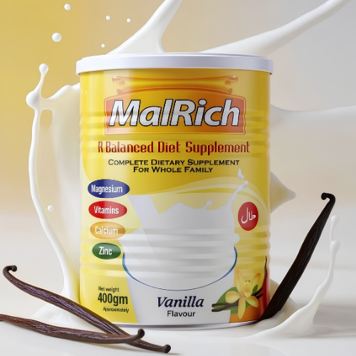 MalRich Balanced Diet Supplement – Vanilla Flavour