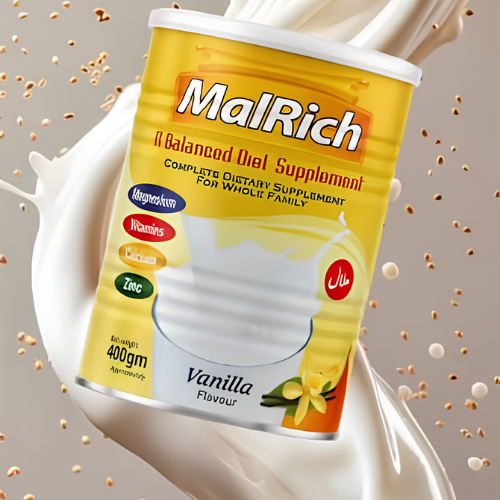 MalRich Balanced Diet Supplement – Vanilla Flavour