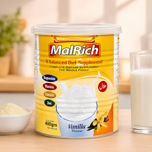 MalRich Balanced Diet Supplement – Vanilla Flavour