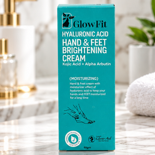 GlowFit Hyaluronic Acid Hand & Feet Brightening Cream