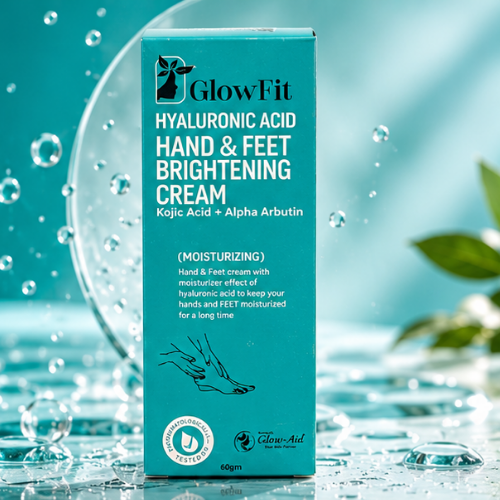 GlowFit Hyaluronic Acid Hand & Feet Brightening Cream