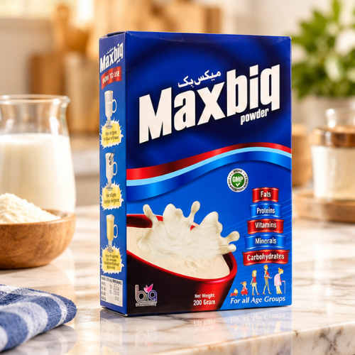 MaxBiq Powder – Milk-Based Nutritional Supplement
