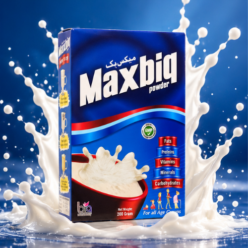 MaxBiq Powder – Milk-Based Nutritional Supplement