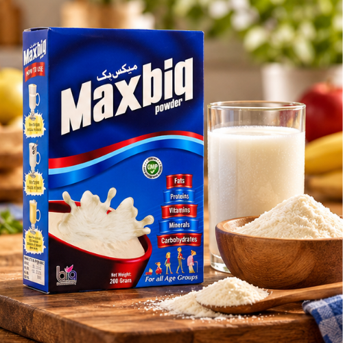 MaxBiq Powder – Milk-Based Nutritional Supplement
