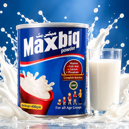 MaxBiq Powder – Milk-Based Nutritional Supplement