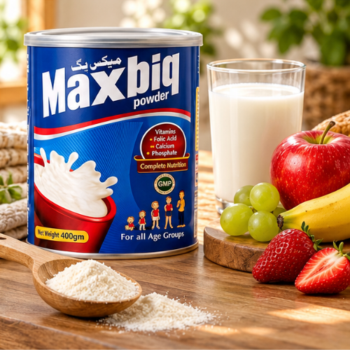 MaxBiq Powder – Milk-Based Nutritional Supplement