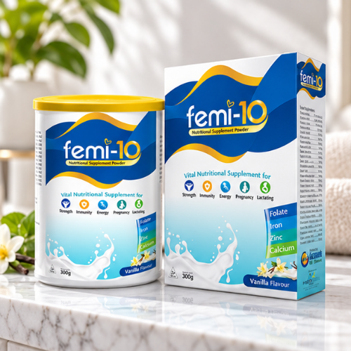 Femi-10 Nutritional Supplement Powder – Vanilla Flavour