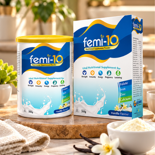 Femi-10 Nutritional Supplement Powder – Vanilla Flavour