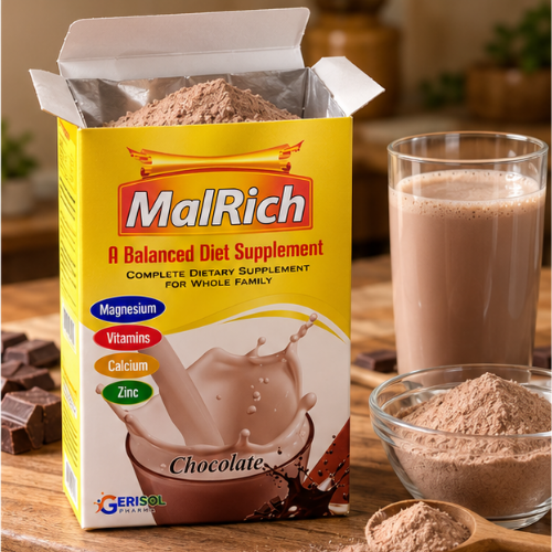 MalRich Balanced Diet Supplement Powder – Chocolate Flavour